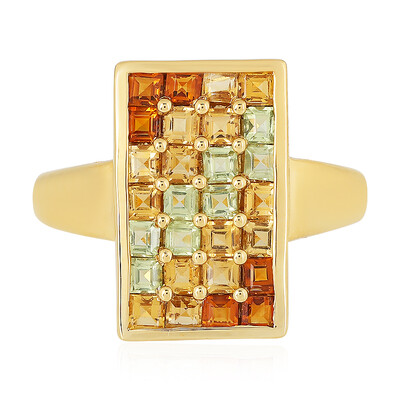 Edelstein-Silberring (MONOSONO COLLECTION)