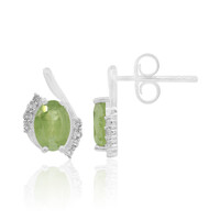 Namibia-Demantoid-Silberohrringe