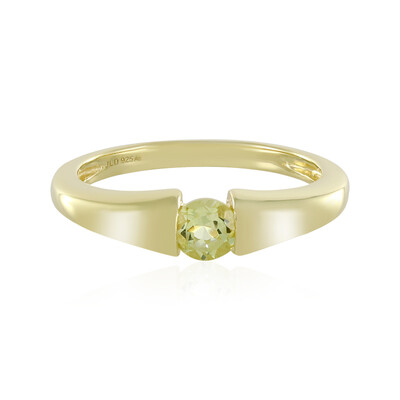 Ouro Verde-Quarz-Silberring