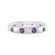 Sibirischer Amethyst-Silberring