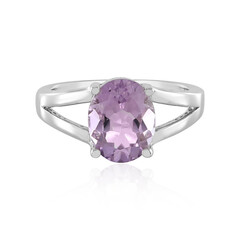 Lavendel-Amethyst-Silberring