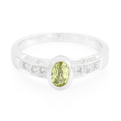 Brasilianischer Chrysoberyll-Silberring