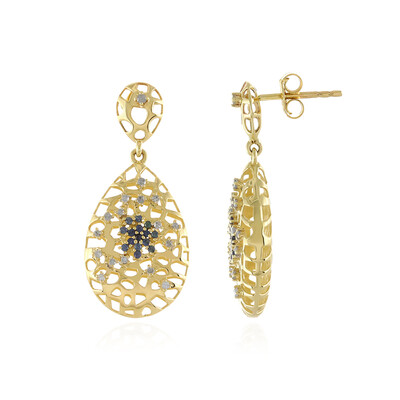 Edelstein-Goldohrringe (Ornaments by de Melo)
