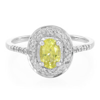 Chrysoberyll-Silberring