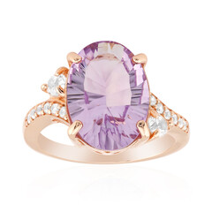 Bolivianischer Amethyst-Silberring