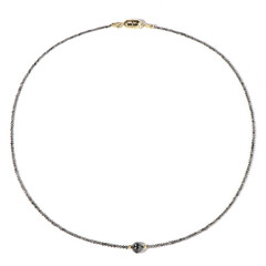 Diamant-Goldhalskette (Adela Gold)