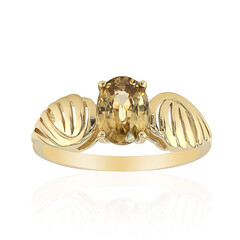 Gelber Zirkon-Goldring