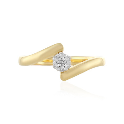 I4 (J) Diamant-Silberring