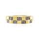 SI1 Champagner-Diamant-Silberring