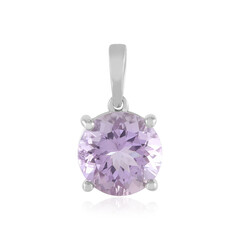 Lavendel-Amethyst-Silberanhänger