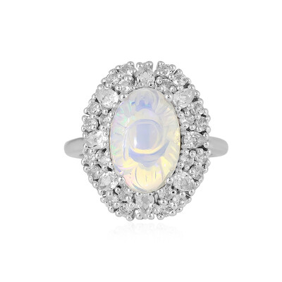 Welo-Opal-Silberring