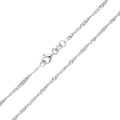 Silber-Singapurkette - 45 cm - 2,24 g