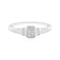 I2 (I) Diamant-Herren-Silberring