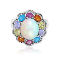 Welo-Opal-Silberring