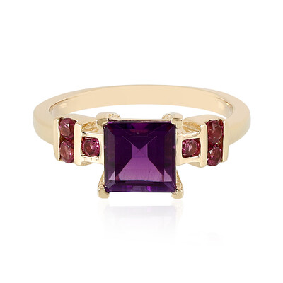 Sibirischer Amethyst-Goldring (Adela Gold)