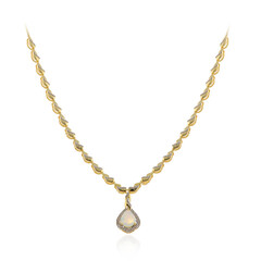 Welo-Opal-Silbercollier