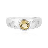 Gelber Beryll-Goldring