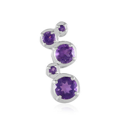 Marokkanischer Amethyst-Silberanhänger