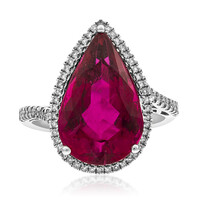 AAA-Brasilianischer Rubellit-Goldring (AMAYANI)