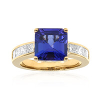 AAA-Tansanit-Goldring (CIRARI)