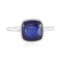 Blauer Madagaskar-Saphir-Platinring