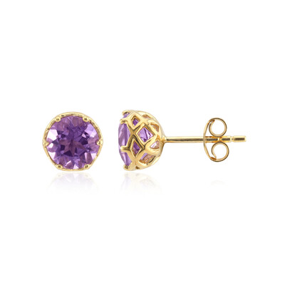 Amethyst-Silberohrringe