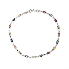 Turmalin-Silberarmband