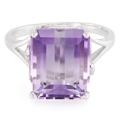 Mehrfarbiger Amethyst-Silberring
