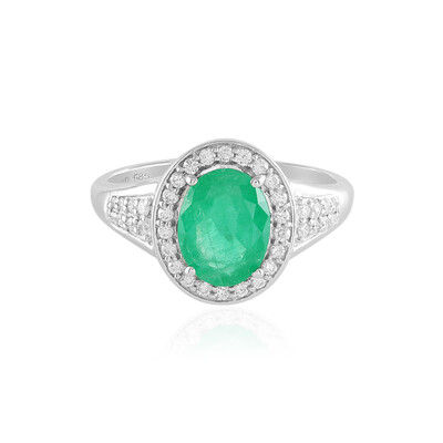 Russischer Smaragd-Goldring (AMAYANI)