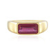 Pinkfarbener Madagaskar-Saphir-Silberring