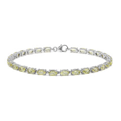 Limonen-Citrin-Silberarmband