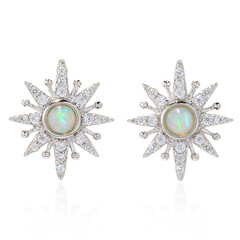 Welo-Opal-Silberohrringe (Dallas Prince Designs)