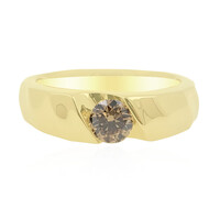 SI2 Argyle-Schokoladen-Diamant-Goldring (de Melo)