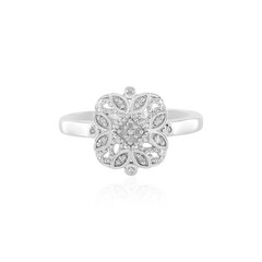 I2 (J) Diamant-Silberring