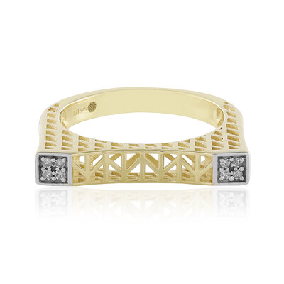 I2 (J) Diamant-Goldring (Ornaments by de Melo)