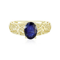 Blauer Madagaskar-Saphir-Goldring (Ornaments by de Melo)