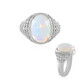 Welo-Opal-Silberring (Adela Silber)