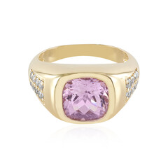 Brasilianischer Kunzit-Goldring