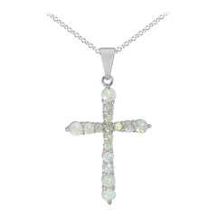 Welo-Opal-Silberhalskette