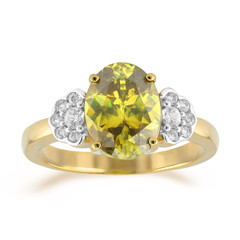 Bulgarischer Sphalerit-Goldring