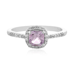 Lavendel-Amethyst-Silberring
