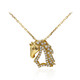 I1 (H) Brillant-Goldhalskette (Smithsonian)