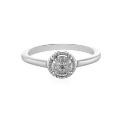 I1 (I) Diamant-Silberring