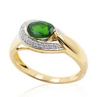 Russischer Diopsid-Goldring