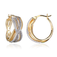 I3 (I) Diamant-Silberohrringe