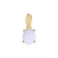 Australischer Opal-Silberanhänger