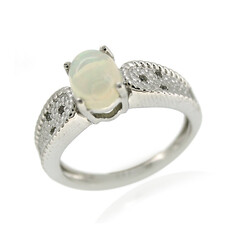 Welo-Opal-Silberring