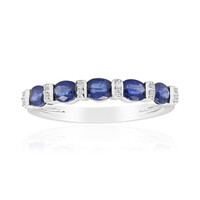 Blauer Ceylon-Saphir-Goldring (CIRARI)