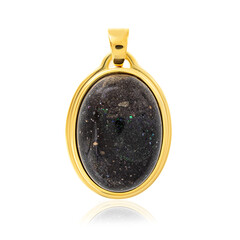 Honduras-Opal-Silberanhänger