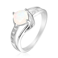 Welo-Opal-Silberring